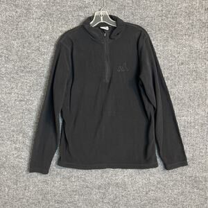 8848 Altitude Women Fleece Pullover 1/4 Zip Black Size Large Lightweight Outdoor